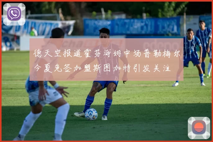 德天空报道霍芬海姆中场普勒梅尔今夏免签加盟斯图加特引发关注